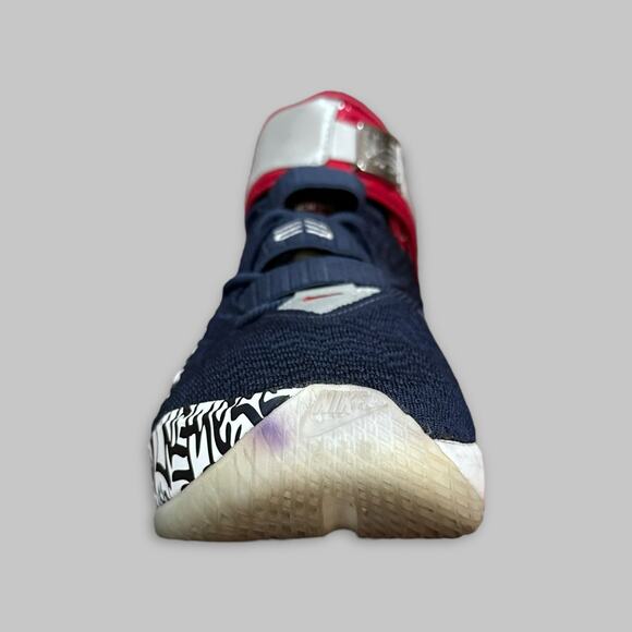 Nike LeBron 17 Graffiti Navy Men’s Basketball Shoes – Size 11 - Picture 4 of 7